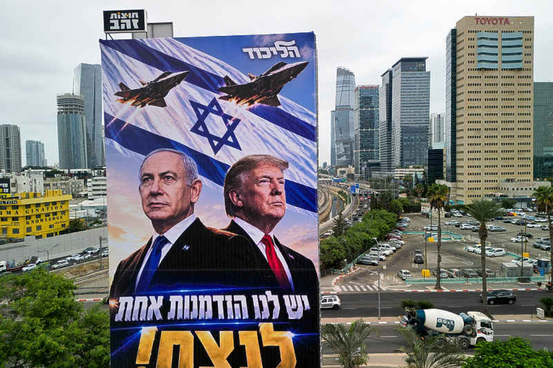 Netanyahu touts Trump endorsement on eve of  election, suggests they may restart war on Iran